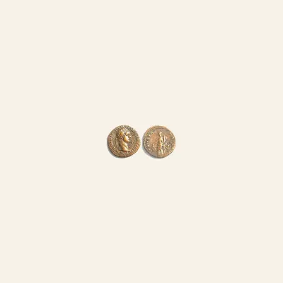 Domitian AR Denarius. Rome, AD 88.