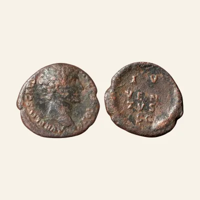 MARCUS AURELIUS (Caesar, 139-161). As. Rome.