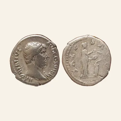 Hadrian (AD 117-138). AR denarius. Rome, ca. AD 134-138.
