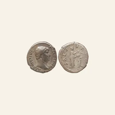 Hadrian (AD 117-138). AR denarius. Rome, ca. AD 134-138.