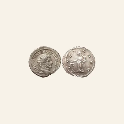 Caracalla. AD 198-217. AR Denarius. Rome mint. Struck AD 212-213.