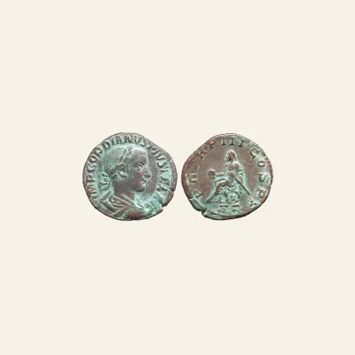 Gordian III, 238-244. AE Sestertius, Rome, 240.