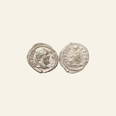 Reverse, of the denarius, for Septimius Severus (193-211), AR Denarius, Rome, AD 202-210, mint of Rome, 193-211