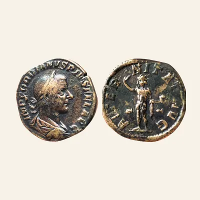 Gordian III Æ Sestertius. Rome, AD 240-244. AETERNITATI