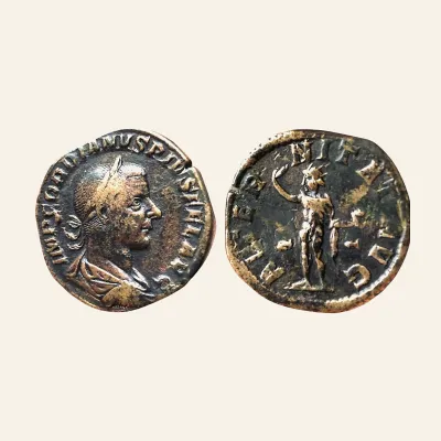 Gordian III Æ Sestertius. Rome, AD 240-244. AETERNITATI