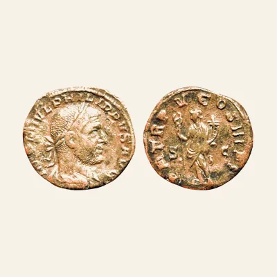 PHILIP I THE ARAB (244-249). Sestertius. Rome.