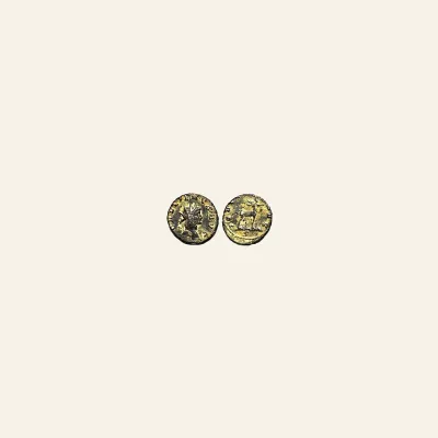 Gallienus. Bi Antoninianus. 253-268 AD. Mediolanum.