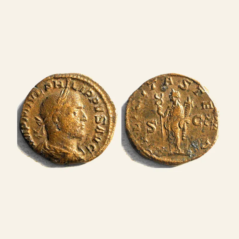 PHILIP I. 244-249 AD. Æ Sestertius (29mm, 17.7 gm). Struck 244-249 AD.