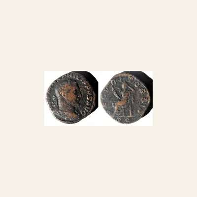 Reverse, of the sestertius, for Philip I. Sestertius - SECVRIT ORBIS - RIC 190, mint of Rome, 244-247