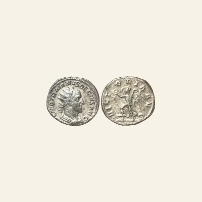 Reverse, of the antoninianus, for Trajan Decius (AD 249-251). AR antoninianus (22mm, 4.03 gm). Rome., mint of Rome, 249-251
