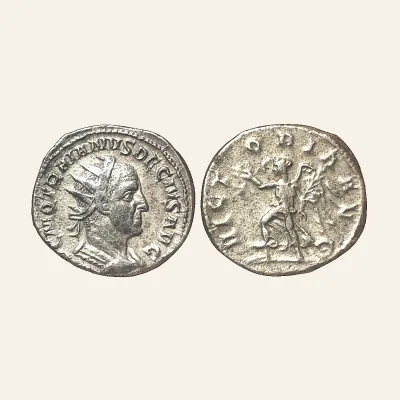 Reverse, of the antoninianus, for Trajan Decius (AD 249-251). AR antoninianus (22mm, 4.03 gm). Rome., mint of Rome, 249-251