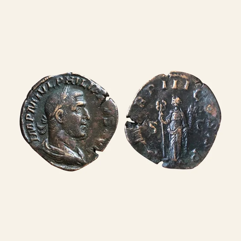 Philip I (244-249 AD) Rome,AE Sestertius
