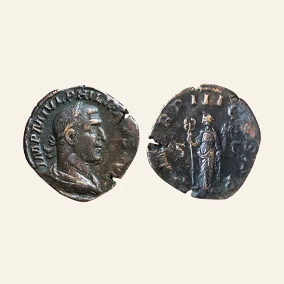 Philip I (244-249 AD) Rome,AE Sestertius