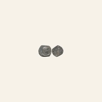 Reverse, of the antoninianus, for Valerian I (AD 253-260). AR antoninianus (23mm, 3.20 gm,). Samosata., 253-260