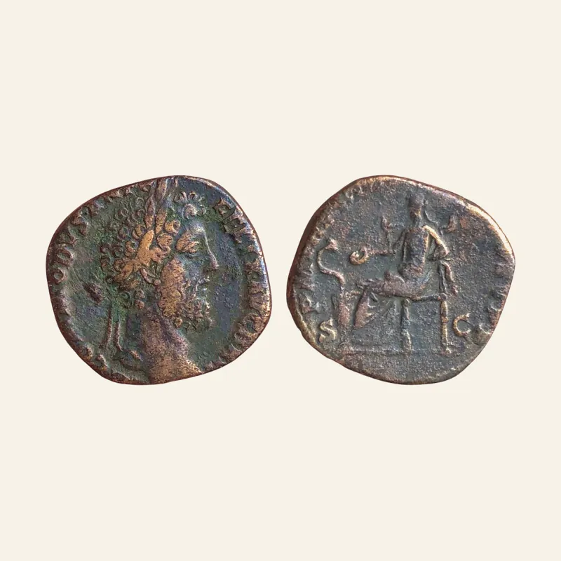 Commodus Æ Sestertius. Rome, AD 187-188.