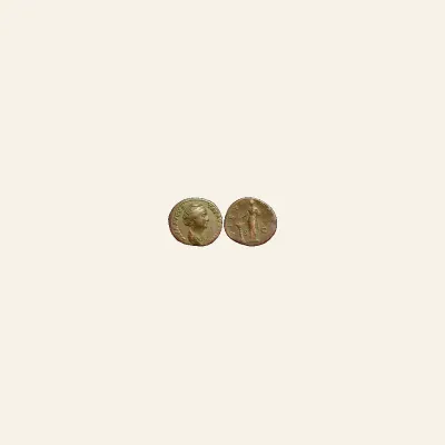 Diva Faustina I Denarius - AVGVSTA - Ceres stg. left - RIC 358