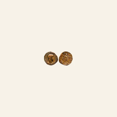 Reverse, of the sestertius, for Severus Alexander, 222-235. Sestertius (30 mm, 22.60 g,), Rome, 232., mint of Rome, 222-235