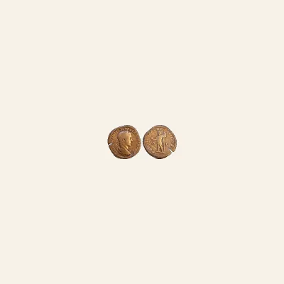 Reverse, of the sestertius, for Severus Alexander, 222-235. Sestertius (30 mm, 22.60 g,), Rome, 232., mint of Rome, 222-235
