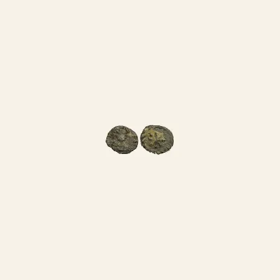 Reverse, for VANDALS. Gelimer. 530-534. Æ Nummus (0.72 g, 9 mm). Carthage mint., mint of Carthage, 530-534
