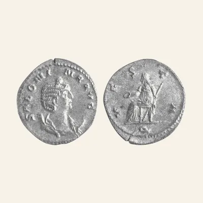 Avers, du antoninianus, pour SALONINA, wife of Gallienus. Augusta, 254-268 AD. AR Antoninianus, atelier de Rome, 268 AD, RIC...