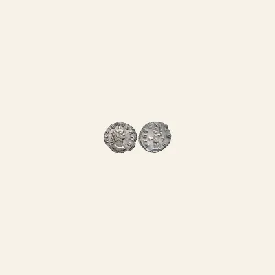 Reverse, of the antoninianus, for Gallienus BI Antoninianus. Rome, AD 260-268., mint of Rome, 260-268