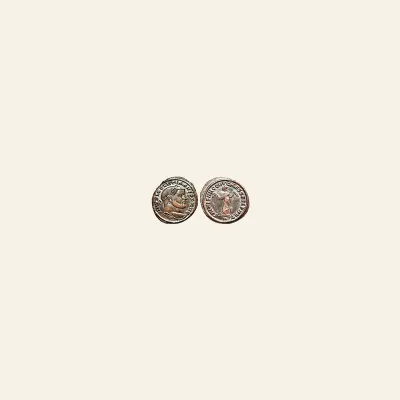 Reverse, of the follis, for Diocletian. AD 284-305. Æ follis. Carthage mint, 1st officina., mint of Carthage, 284-305