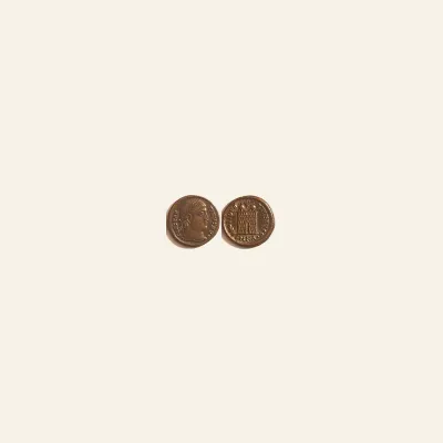 Reverse, of the follis, for Constantine I (AD 307-337). follis. Trier, AD 318-319. VERY RARE R4, 307-337