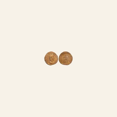 Reverse, of the sestertius, for Otacilia Severa AE Sestertius 244-249. CONCORDIA, 244-249