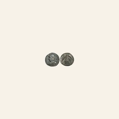 Reverse, for Divus Constantine I The Great AE3. Nicomedia Mint 347-348 AD. RARE, 348 AD