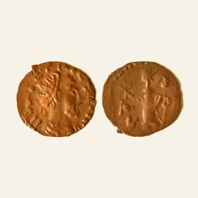 Avers, du antoninianus, pour Barbaric Unofficial imitation of Tetricus I Antoninianus