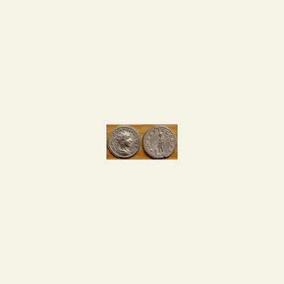 Reverse, of the antoninianus, for GORDIAN III. 238-244 AD. AR Antoninianus (23mm, 4.70 gm). Struck 240-244 AD., 244 AD