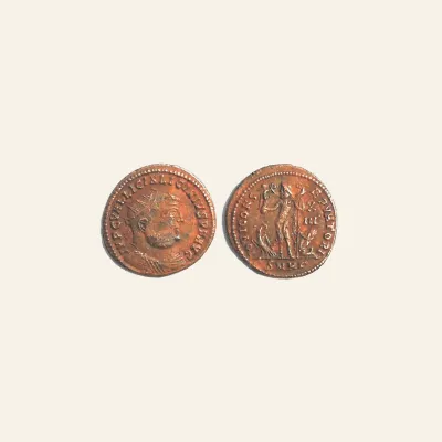 Reverse, for Licinius I BI Nummus. Nicomedia, AD 321-324. RARE, 321-324