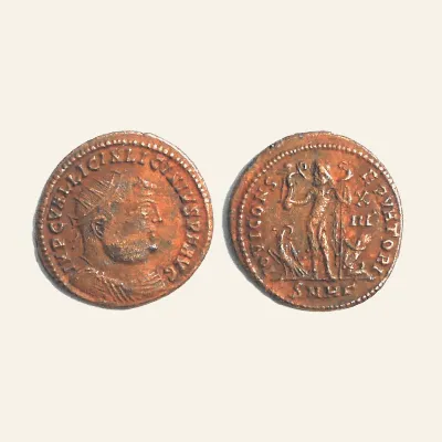 Reverse, for Licinius I BI Nummus. Nicomedia, AD 321-324. RARE, 321-324