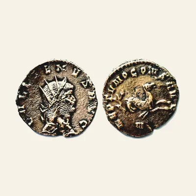Avers, du antoninianus, pour GALLIENUS (253-268). Antoninianus. Rome., atelier de Rome, 253-268, RIC RIC 245