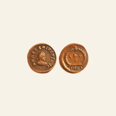 Reverse, for Arcadius AD 383-408 AE.4 Mint of HERACLEA., 383-408