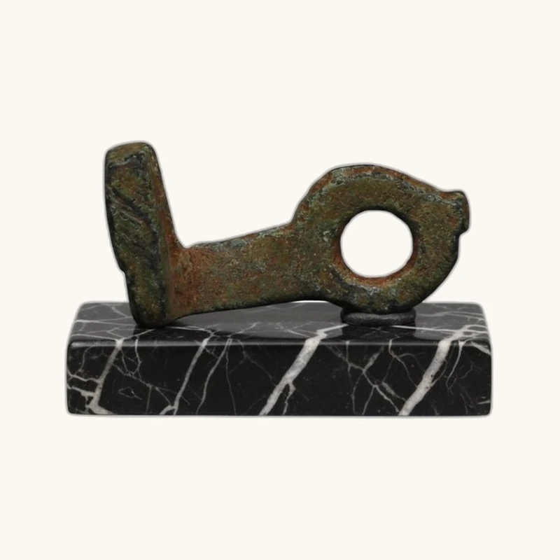 Roman Bronze Key – With Certificate of Authenticity - vue 1
