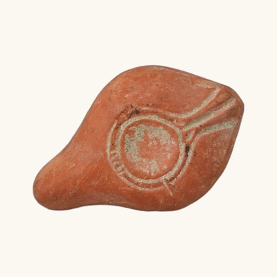 Christian terracotta oil lamp – Bussière Type E VIII 7, 4th century AD - vue 4