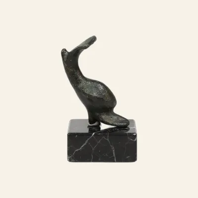 Revers, du Statuette de dauphin, pour Romain antique – Bronze Statuette de Dauphin – Certificat d’Authenticité, Ier-IIIe...