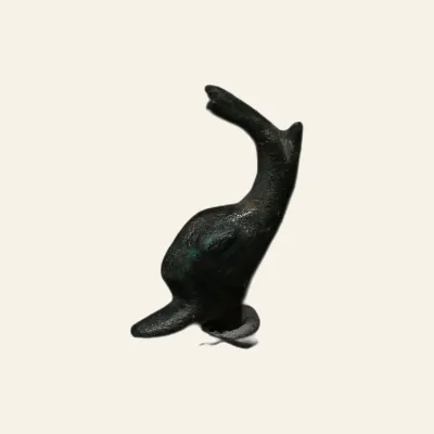 Revers, du Statuette de dauphin, pour Romain antique – Bronze Statuette de Dauphin – Certificat d’Authenticité, Ier-IIIe...