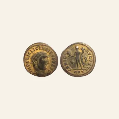 Reverse, of the follis, for LICINIUS I (308-324). follis. Rome., mint of Rome, 308-324