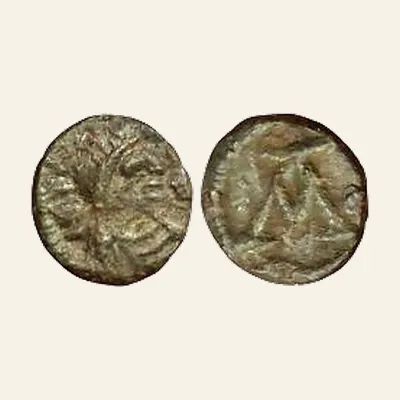 Reverse, for Justinian I. Siliqua (Silver, 1.17 g), Carthage, 533-537., mint of Carthage, 533-537