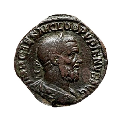 Pupienus – Sesterce RARE, Rome, 238 apr. J.-C. – VICTORIA AVGG – Certificat d’authenticité - Avers