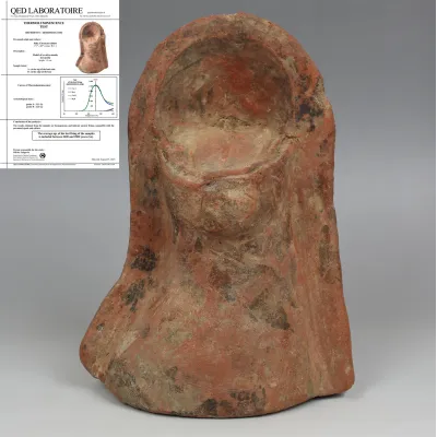 Avers, pour Étrusque — Anatomical votive model of a mouth — 5e - 4e siècle av. J.-C., 5e - 4e siècle av. J.-C.