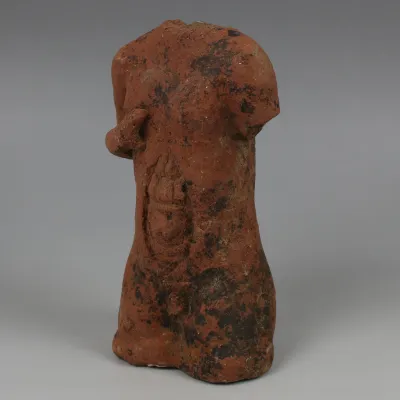 Reverse, for Etruscan — Anatomical votive model of a torso — 5th - 4th Century B.C, 5th - 4th Century B.C