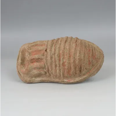Revers, pour Étrusque — Anatomical votive model of an uterus — 5e - 4e siècle av. J.-C., 5e - 4e siècle av. J.-C.