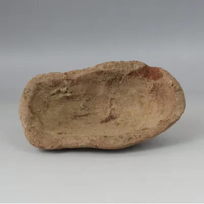 Revers, pour Étrusque — Anatomical votive model of an uterus — 5e - 4e siècle av. J.-C., 5e - 4e siècle av. J.-C.