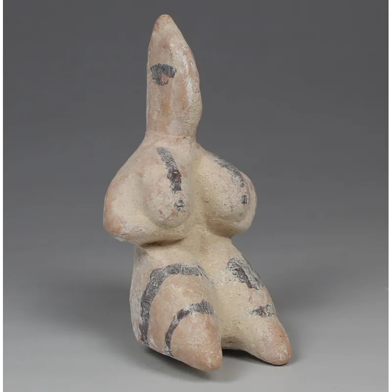 Avers, pour Chalcolithic, Tell Halaf — Fertility Figurine — 6e millenium av. J.-C., 6e millenium av. J.-C.