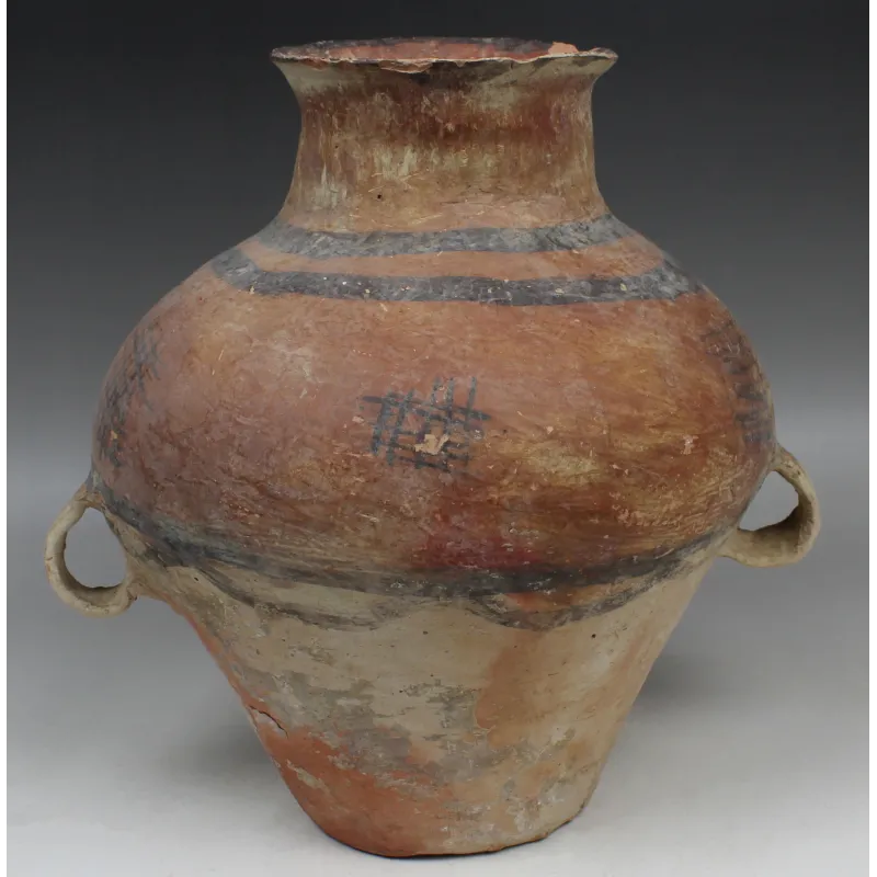 Obverse, for Chinese, Neolithic — Decorated amphora — 3rd millenium B.C, 3rd millenium B.C