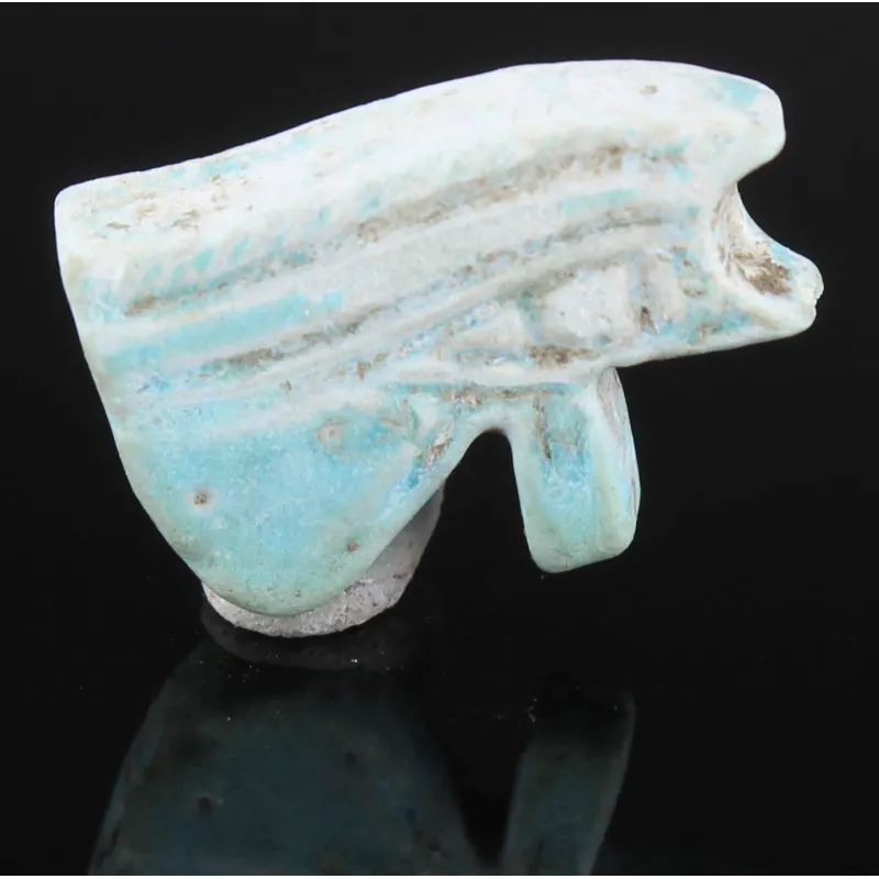 Obverse, for Egyptian — Eye of Horus 'Udjat eye' amulet — Late period, 644 - 332 B.C, Late period, 644 - 332 B.C