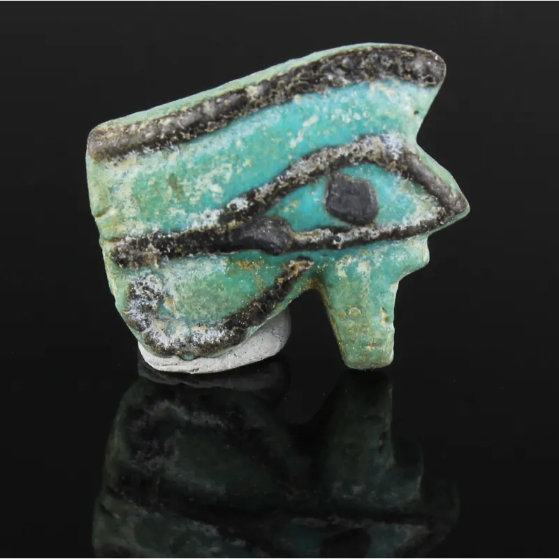 Avers, pour Égyptien — Eye of Horus 'Udjat eye' Amulette — Late period, 644 - 332 av. J.-C., Late period, 644 - 332 av. J.-C.